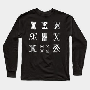 Monsta X Member X Logo Long Sleeve T-Shirt